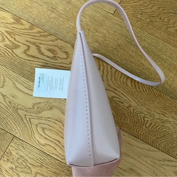 Mansur Gavriel Orchid Blush Pink Leather Gaia Shoulder Bag Italy GNO Date Clutch - Picture 6 of 10